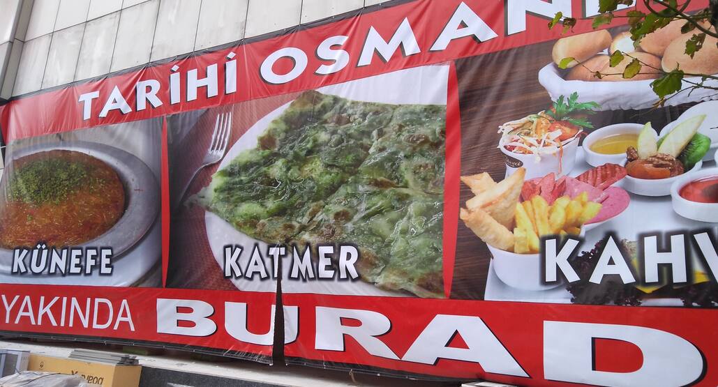 Tarihi Osmanli Kunefe Katmer Yenibosna Merkez Istanbul